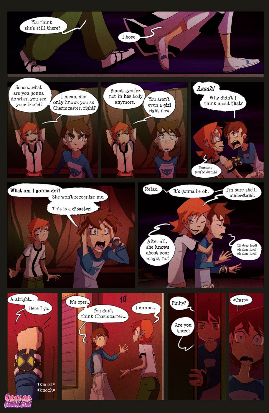 The Witch With No Name (Ben 10) [Tease Comix] 2 . The Witch With No Name - Turn Into - Chapter 2 (Ben 10) [Tease Comix] – page 25