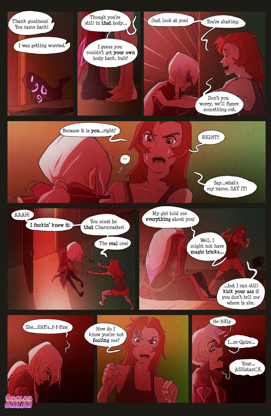 The Witch With No Name (Ben 10) [Tease Comix] 2 . The Witch With No Name - Turn Into - Chapter 2 (Ben 10) [Tease Comix] – page 26