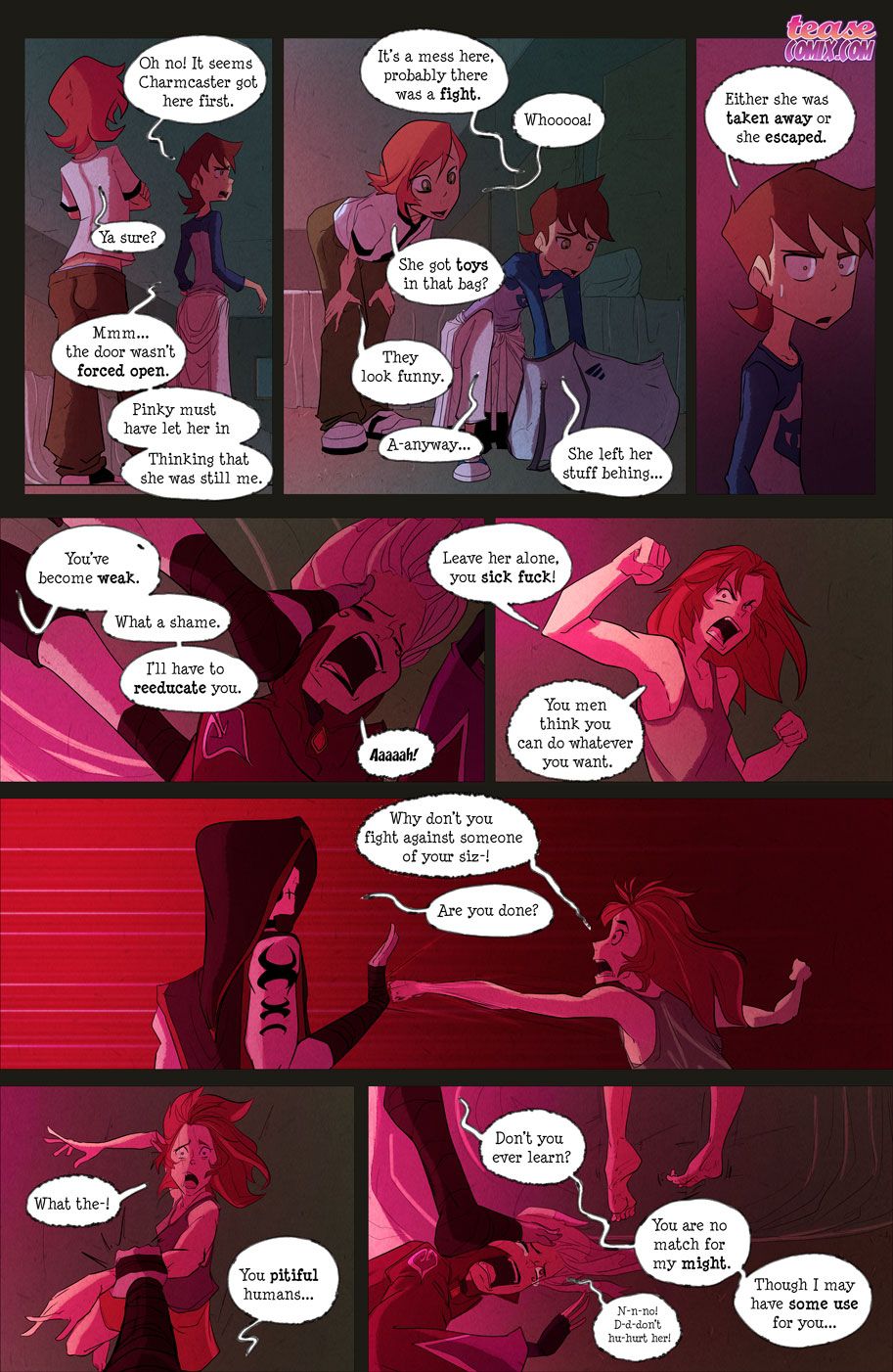 The Witch With No Name (Ben 10) [Tease Comix] 2 . The Witch With No Name - Turn Into - Chapter 2 (Ben 10) [Tease Comix] – page 28