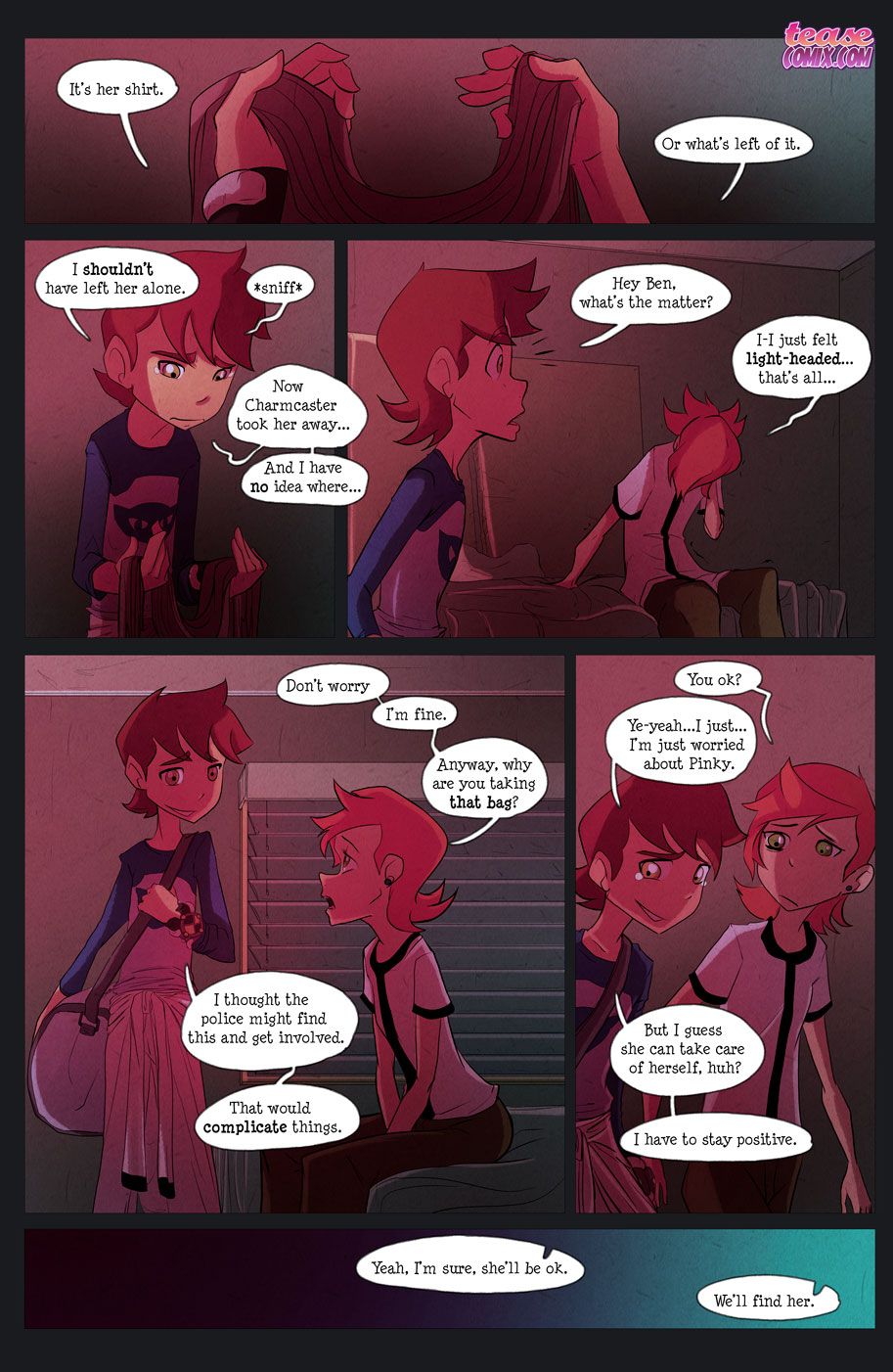 The Witch With No Name (Ben 10) [Tease Comix] 2 . The Witch With No Name - Turn Into - Chapter 2 (Ben 10) [Tease Comix] – page 33