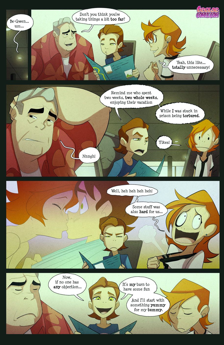 The Witch With No Name (Ben 10) [Tease Comix] 2 . The Witch With No Name - Turn Into - Chapter 2 (Ben 10) [Tease Comix] – page 38