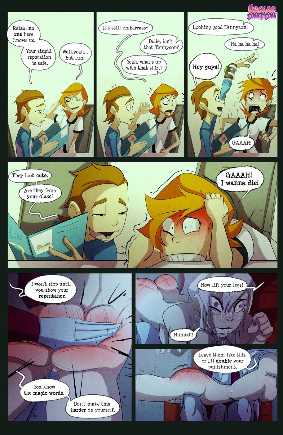 The Witch With No Name (Ben 10) [Tease Comix] 2 . The Witch With No Name - Turn Into - Chapter 2 (Ben 10) [Tease Comix] – page 39