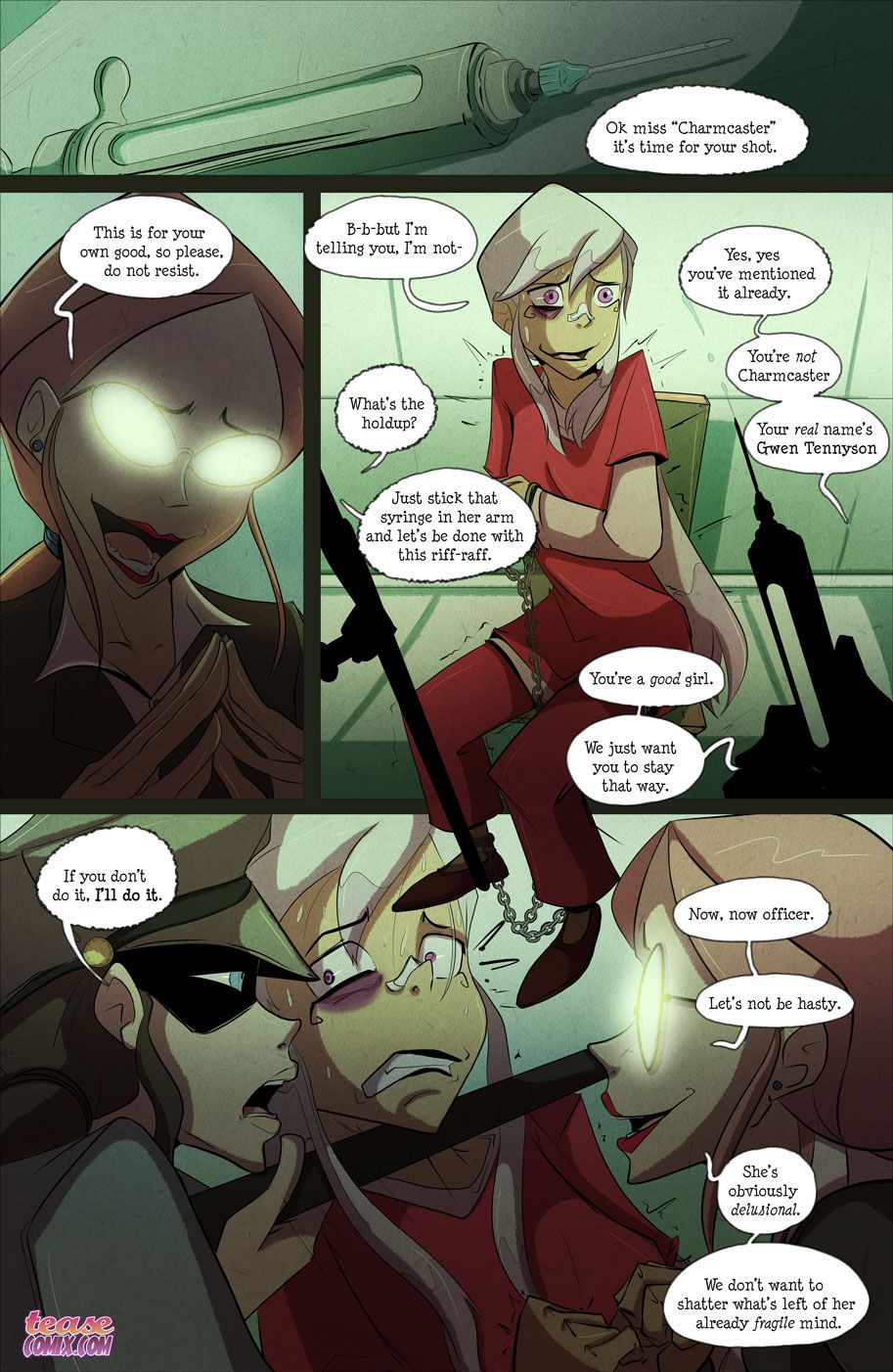 The Witch With No Name (Ben 10) [Tease Comix] 2 . The Witch With No Name - Turn Into - Chapter 2 (Ben 10) [Tease Comix] – page 4