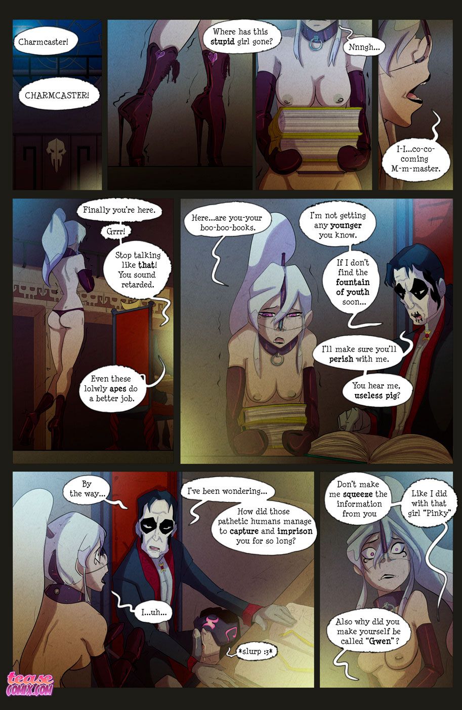 The Witch With No Name (Ben 10) [Tease Comix] 2 . The Witch With No Name - Turn Into - Chapter 2 (Ben 10) [Tease Comix] – page 44