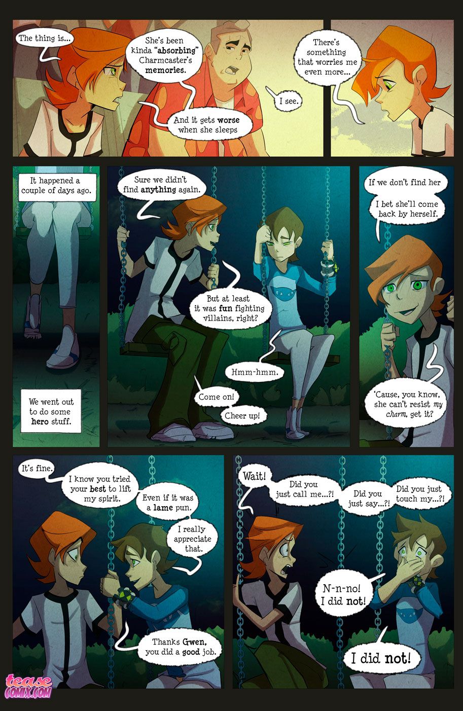 The Witch With No Name (Ben 10) [Tease Comix] 2 . The Witch With No Name - Turn Into - Chapter 2 (Ben 10) [Tease Comix] – page 45