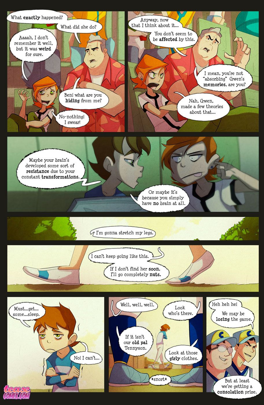 The Witch With No Name (Ben 10) [Tease Comix] 2 . The Witch With No Name - Turn Into - Chapter 2 (Ben 10) [Tease Comix] – page 46