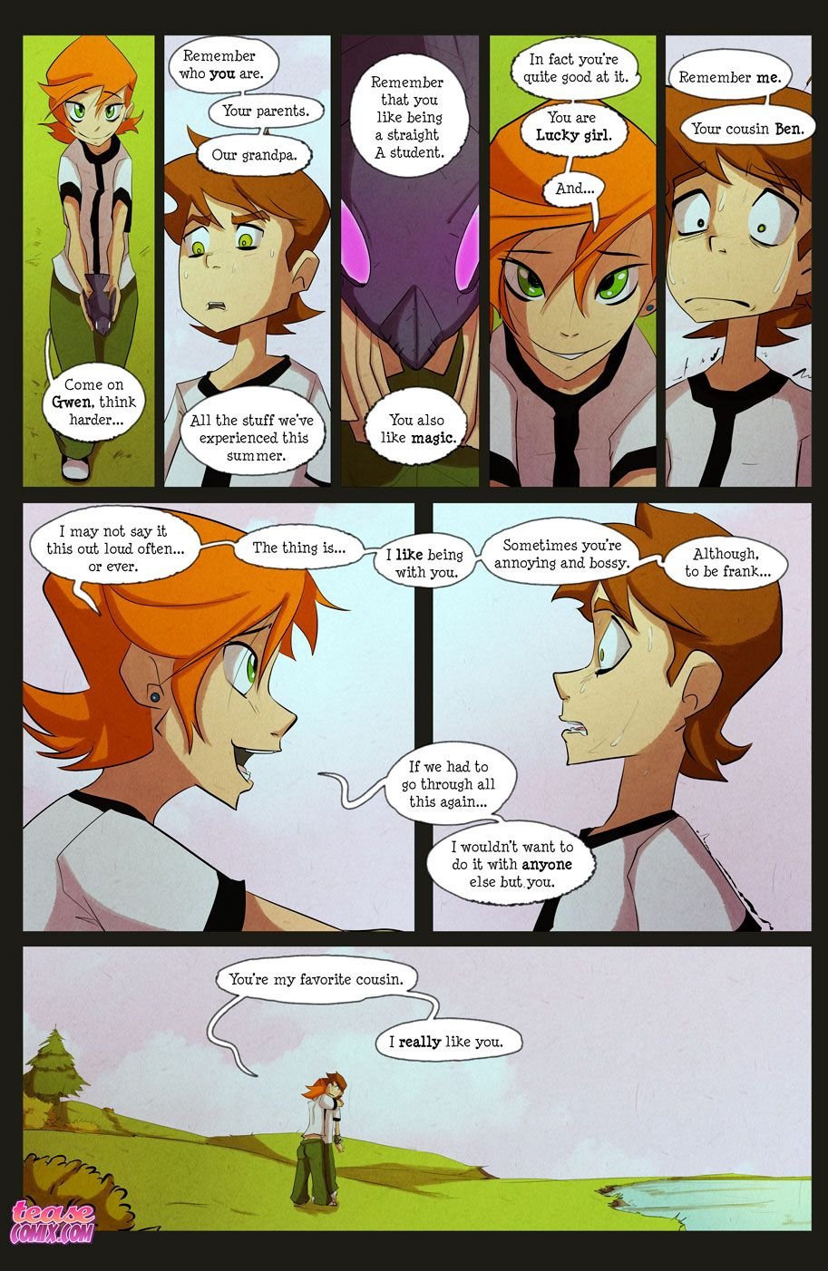 The Witch With No Name (Ben 10) [Tease Comix] 2 . The Witch With No Name - Turn Into - Chapter 2 (Ben 10) [Tease Comix] – page 54