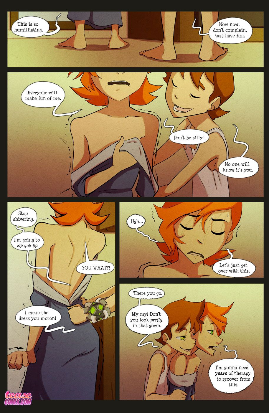 The Witch With No Name (Ben 10) [Tease Comix] 2 . The Witch With No Name - Turn Into - Chapter 2 (Ben 10) [Tease Comix] – page 58