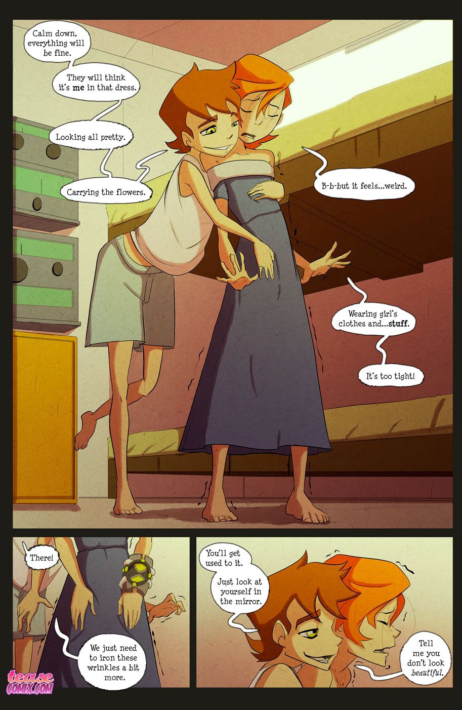 The Witch With No Name (Ben 10) [Tease Comix] 2 . The Witch With No Name - Turn Into - Chapter 2 (Ben 10) [Tease Comix] – page 59