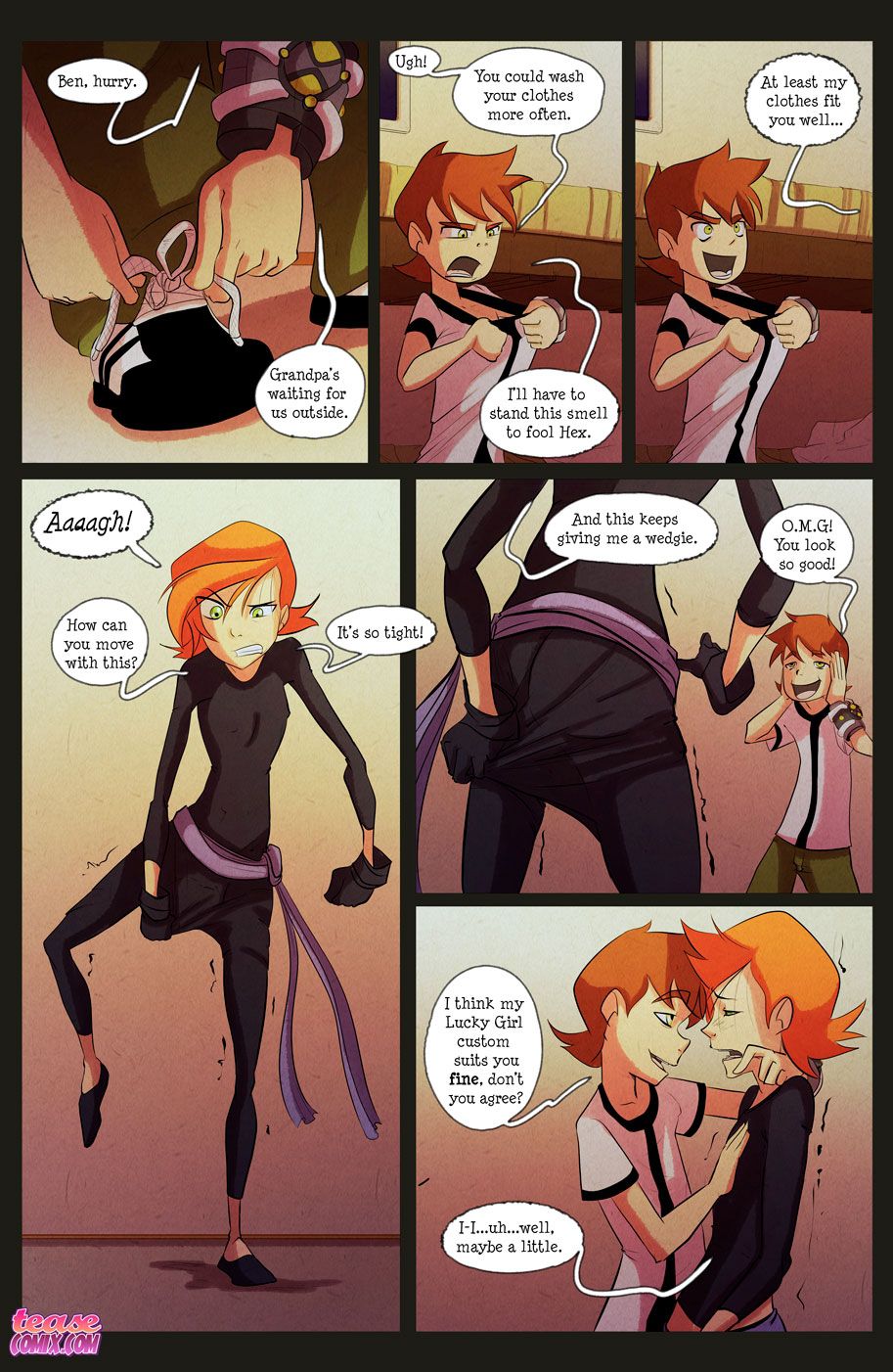 The Witch With No Name (Ben 10) [Tease Comix] 2 . The Witch With No Name - Turn Into - Chapter 2 (Ben 10) [Tease Comix] – page 67