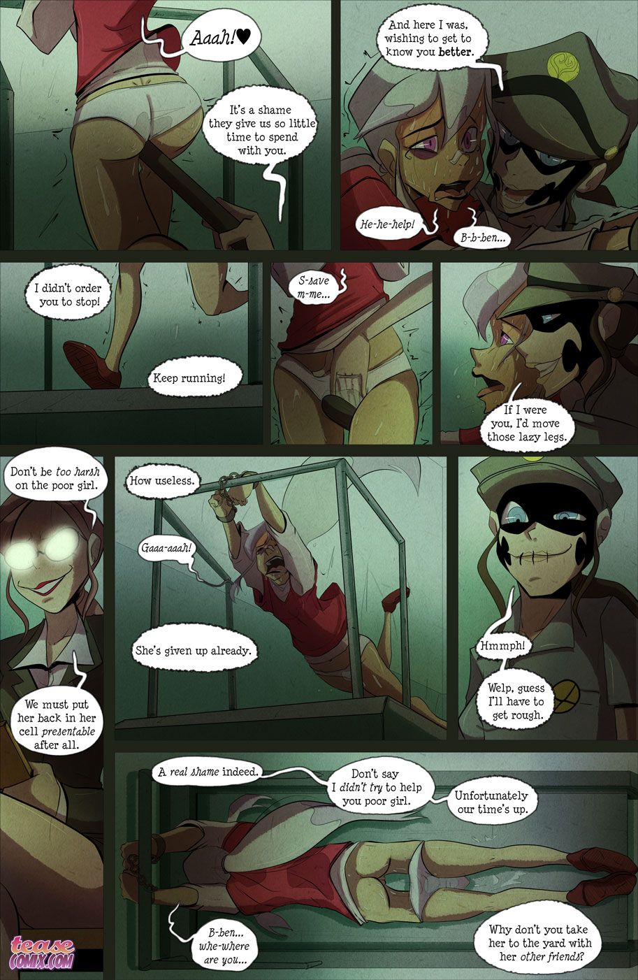 The Witch With No Name (Ben 10) [Tease Comix] 2 . The Witch With No Name - Turn Into - Chapter 2 (Ben 10) [Tease Comix] – page 7