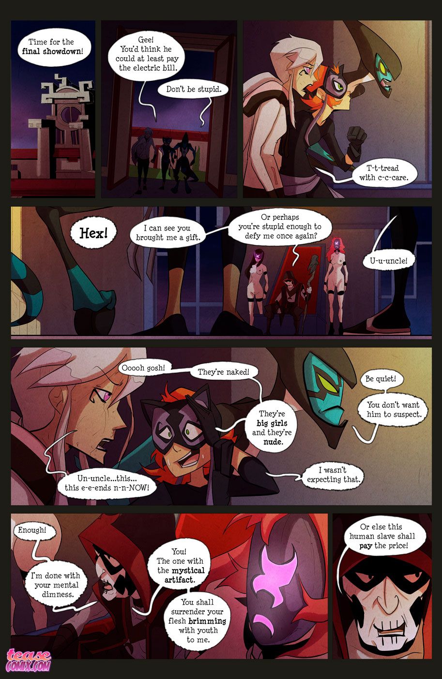 The Witch With No Name (Ben 10) [Tease Comix] 2 . The Witch With No Name - Turn Into - Chapter 2 (Ben 10) [Tease Comix] – page 75