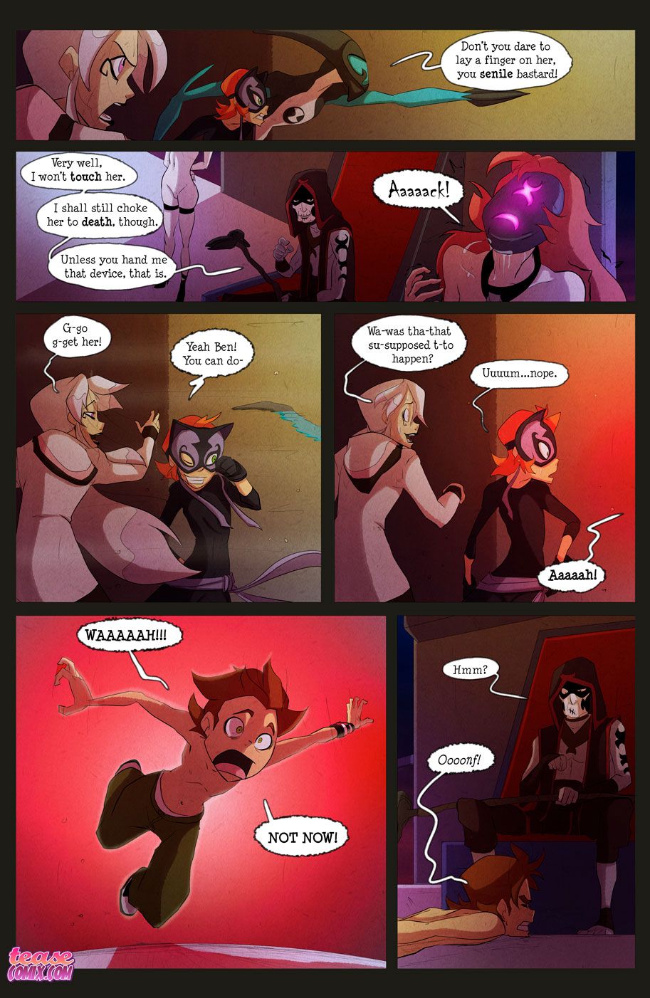 The Witch With No Name (Ben 10) [Tease Comix] 2 . The Witch With No Name - Turn Into - Chapter 2 (Ben 10) [Tease Comix] – page 76