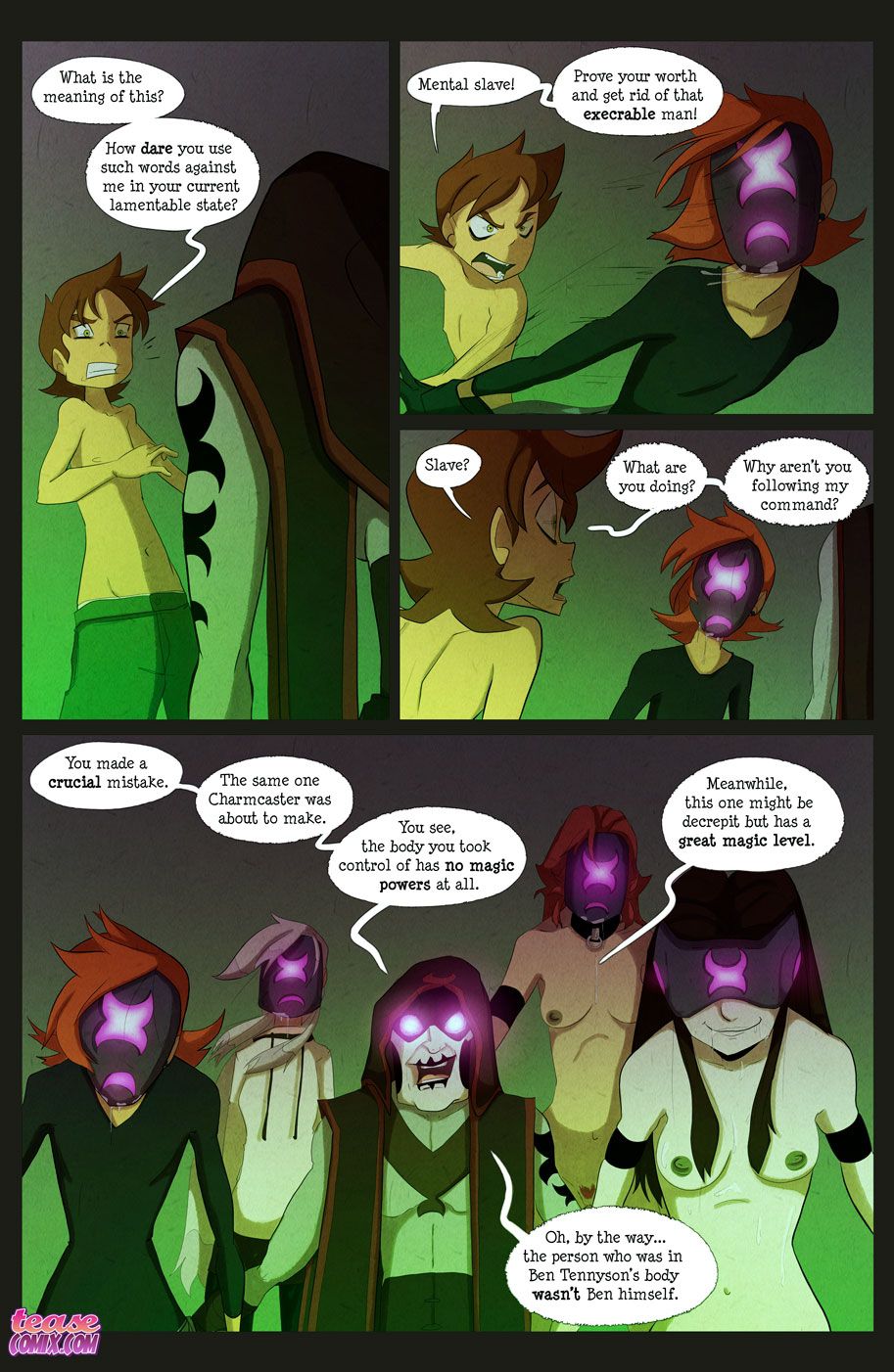 The Witch With No Name (Ben 10) [Tease Comix] 2 . The Witch With No Name - Turn Into - Chapter 2 (Ben 10) [Tease Comix] – page 83
