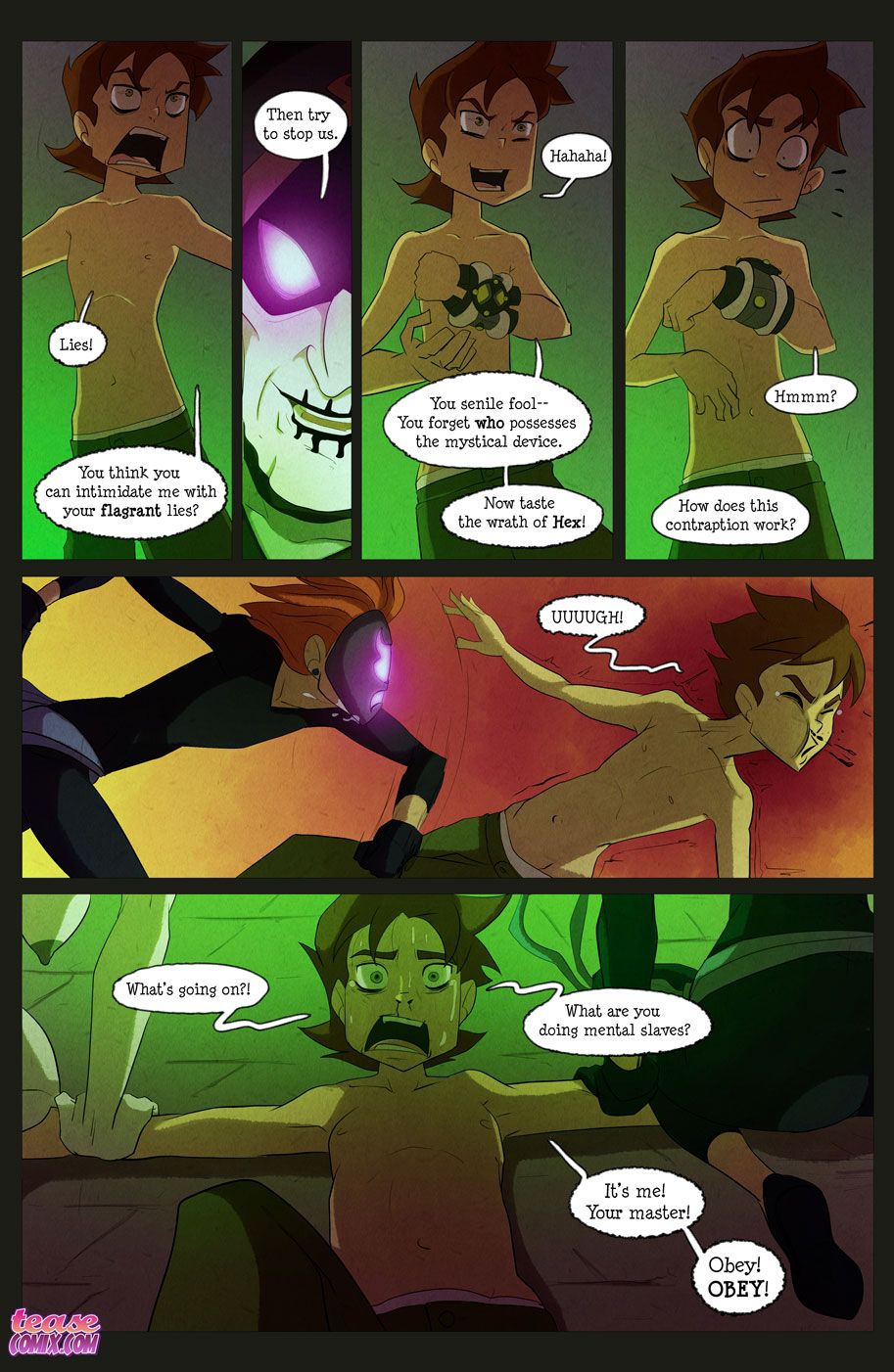 The Witch With No Name (Ben 10) [Tease Comix] 2 . The Witch With No Name - Turn Into - Chapter 2 (Ben 10) [Tease Comix] – page 84