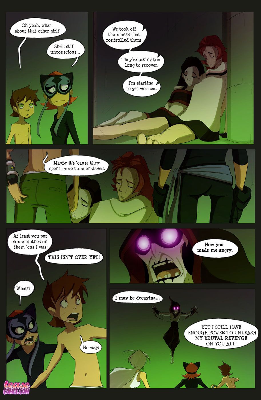 The Witch With No Name (Ben 10) [Tease Comix] 2 . The Witch With No Name - Turn Into - Chapter 2 (Ben 10) [Tease Comix] – page 87