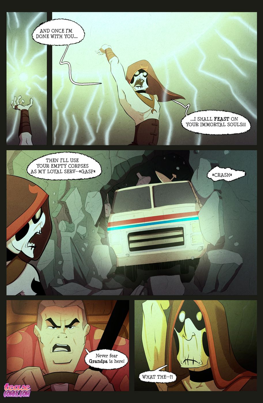 The Witch With No Name (Ben 10) [Tease Comix] 2 . The Witch With No Name - Turn Into - Chapter 2 (Ben 10) [Tease Comix] – page 88