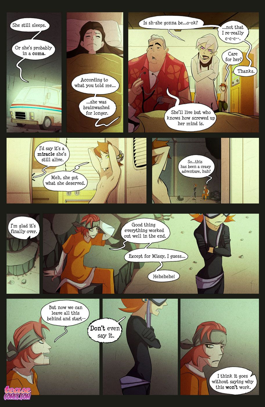 The Witch With No Name (Ben 10) [Tease Comix] 2 . The Witch With No Name - Turn Into - Chapter 2 (Ben 10) [Tease Comix] – page 90