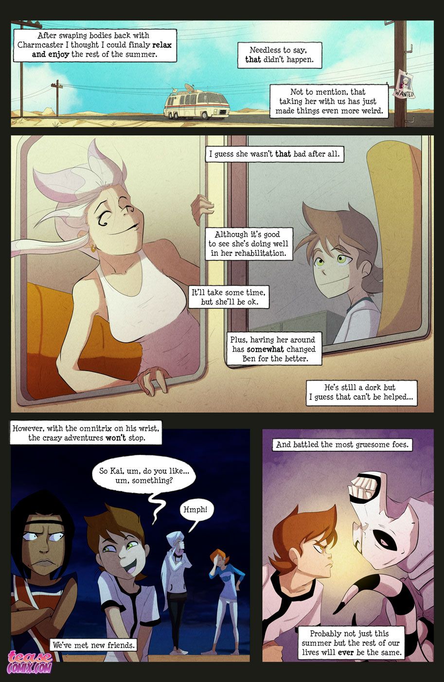 The Witch With No Name (Ben 10) [Tease Comix] 2 . The Witch With No Name - Turn Into - Chapter 2 (Ben 10) [Tease Comix] – page 94
