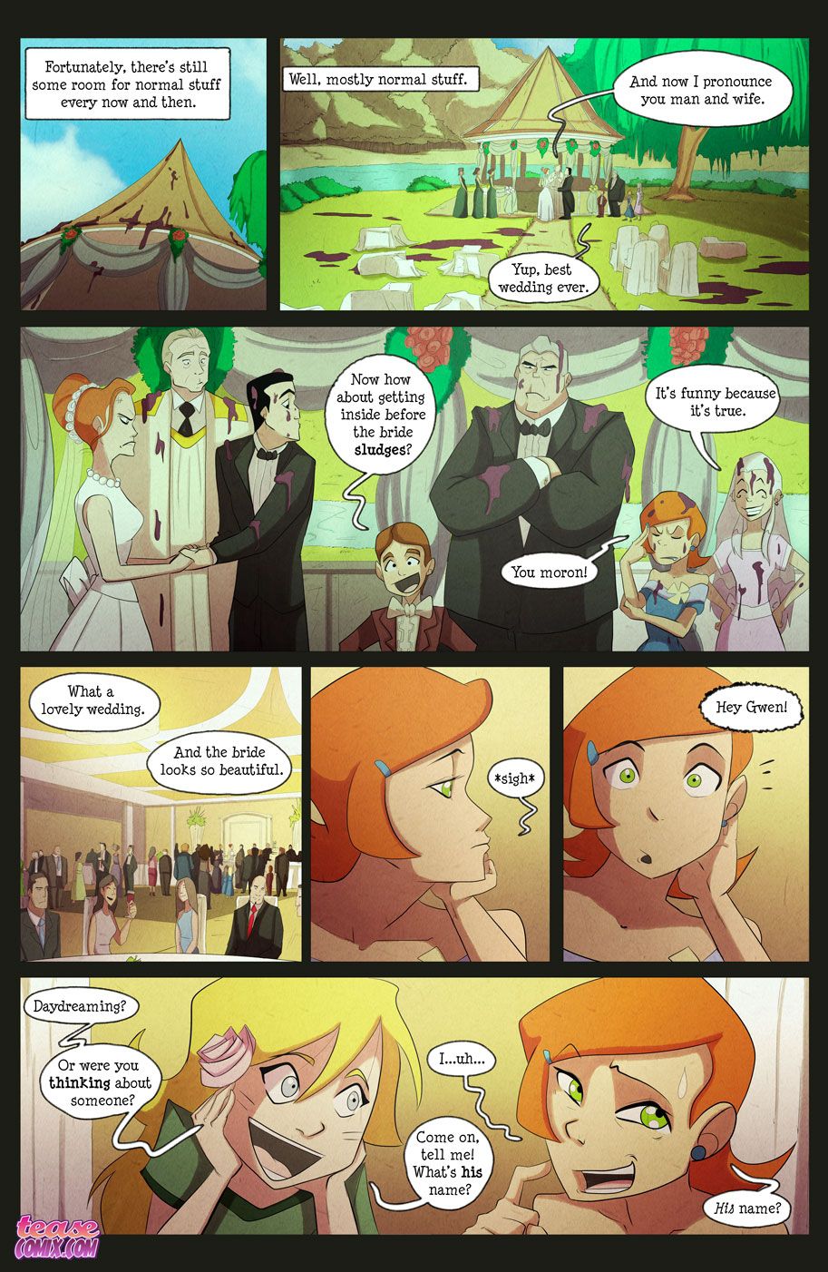 The Witch With No Name (Ben 10) [Tease Comix] 2 . The Witch With No Name - Turn Into - Chapter 2 (Ben 10) [Tease Comix] – page 95