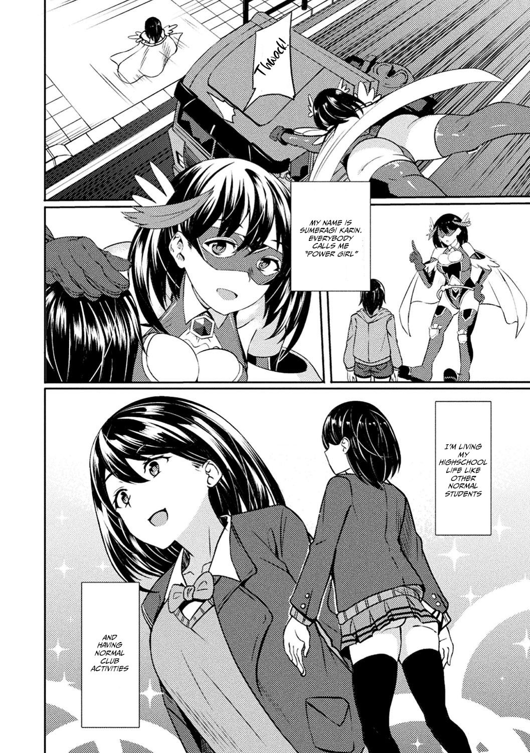 Power Girl – JK Super Heroine’s Aphrodisiac Corruption Record [Rinsun] 1 . Power Girl - JK Super Heroine's Aphrodisiac Corruption Record - Chapter 1 [Rinsun] – page 4
