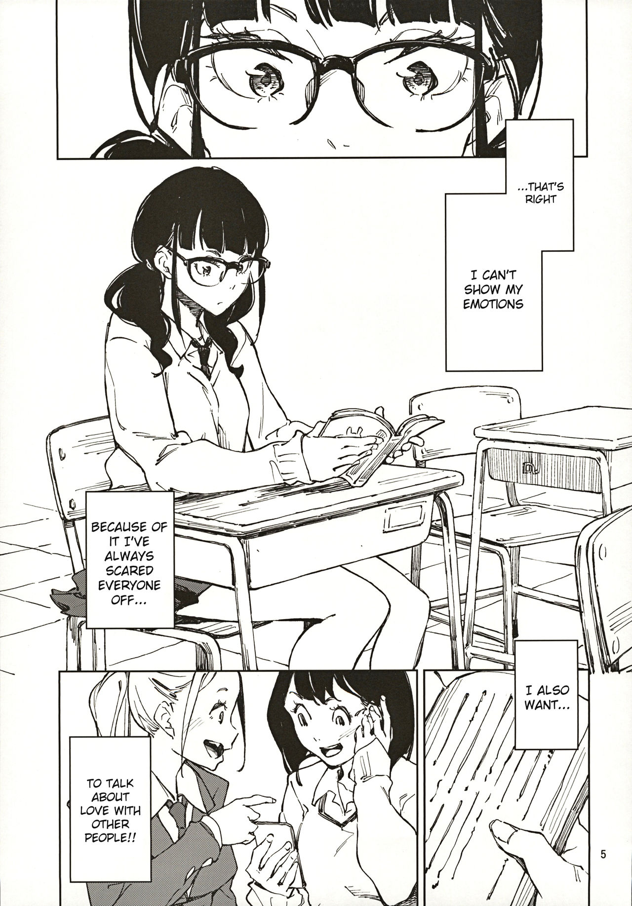Jouzu ni Waraitai [Inato Serere] 1 . Jouzu ni Waraitai - Chapter 1 [Inato Serere] – page 4