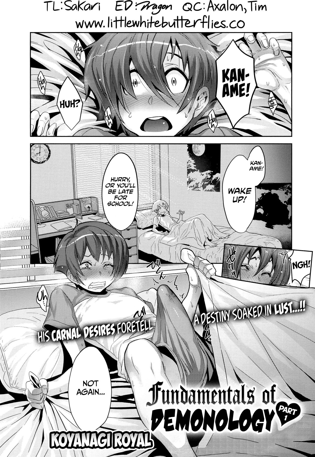 Fundamentals of Demonology [Koyanagi Royal] 1 . Kaname's Basics of Demonology  - Chapter 1 [Koyanagi Royal] – page 2