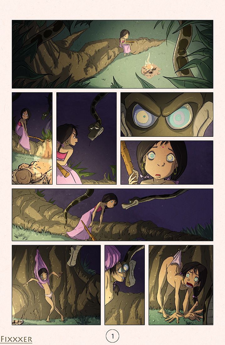 Shanti And Kaa Mini Comics (The Jungle Book) [FIXXXER] 3 . Shanti And Kaa Mini Comics - Chapter 3 (The Jungle Book) [FIXXXER] – page 1