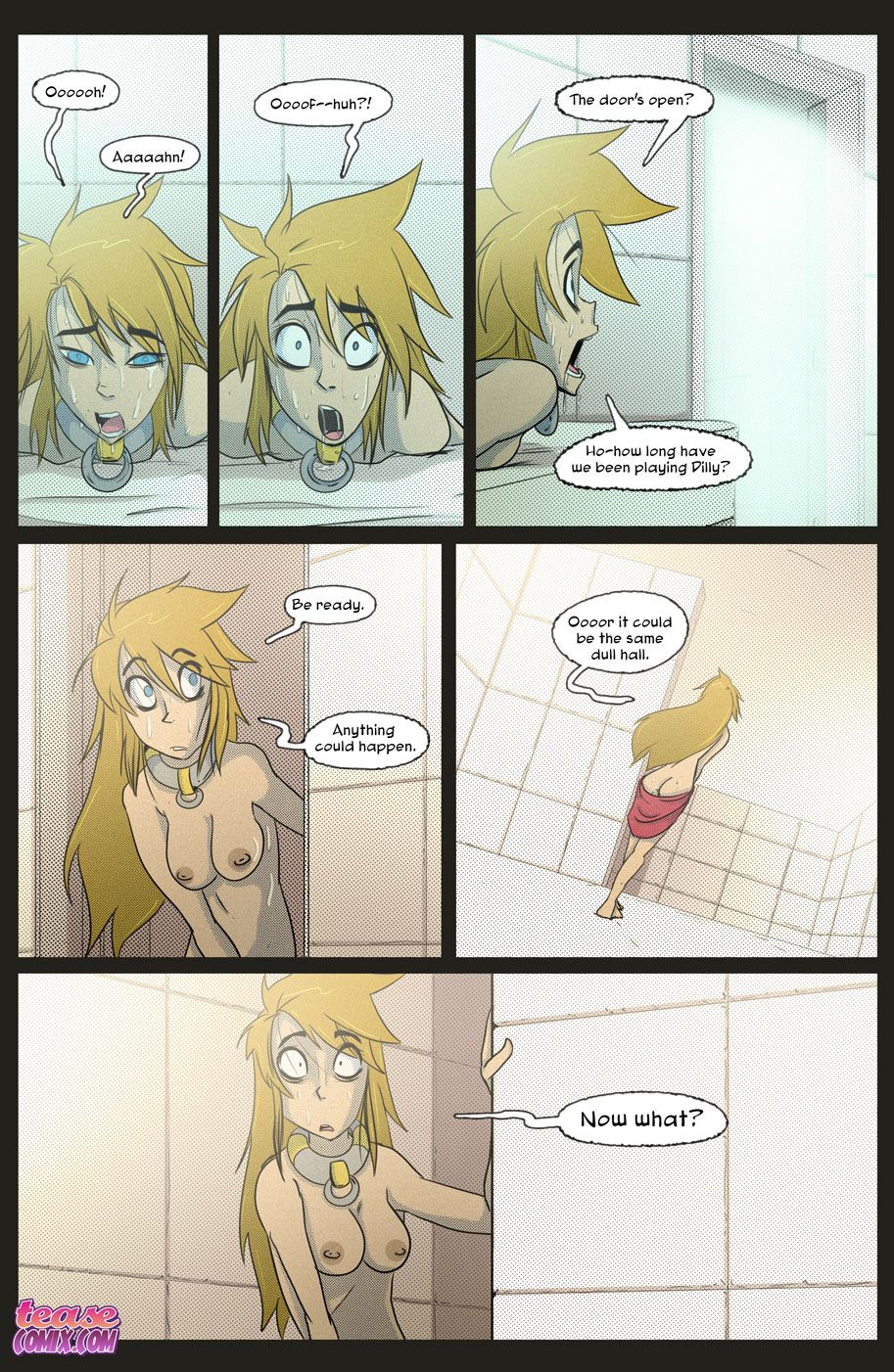 White Night (Supergirl) [Tease Comix] 2 . White Night - Chapter 2 (Supergirl) [Tease Comix] – page 4