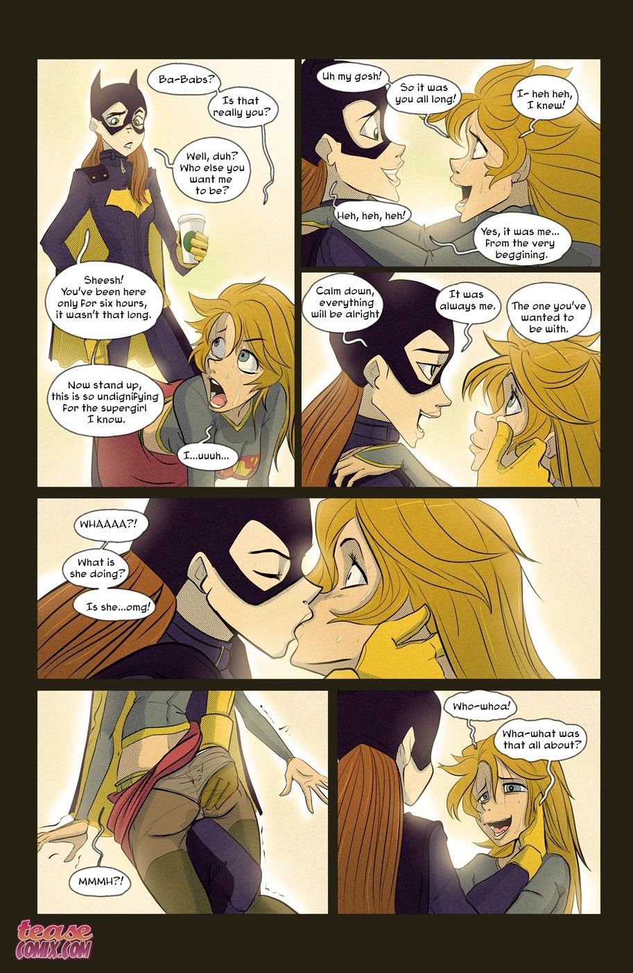 White Night (Supergirl) [Tease Comix] 1 . White Night - Chapter 1 (Supergirl) [Tease Comix] – page 13