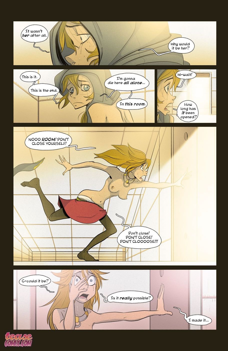 White Night (Supergirl) [Tease Comix] 1 . White Night - Chapter 1 (Supergirl) [Tease Comix] – page 16