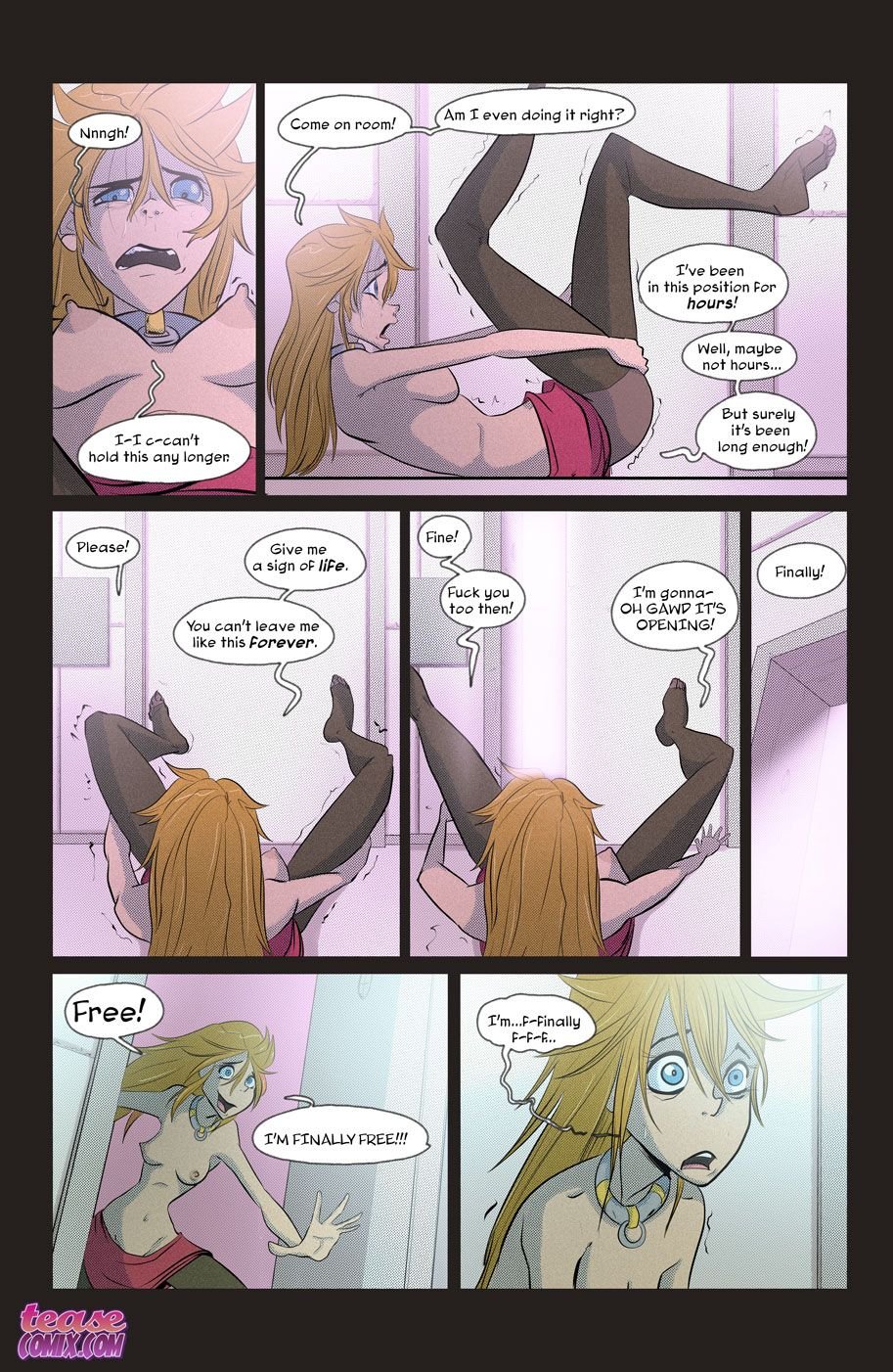 White Night (Supergirl) [Tease Comix] 1 . White Night - Chapter 1 (Supergirl) [Tease Comix] – page 19