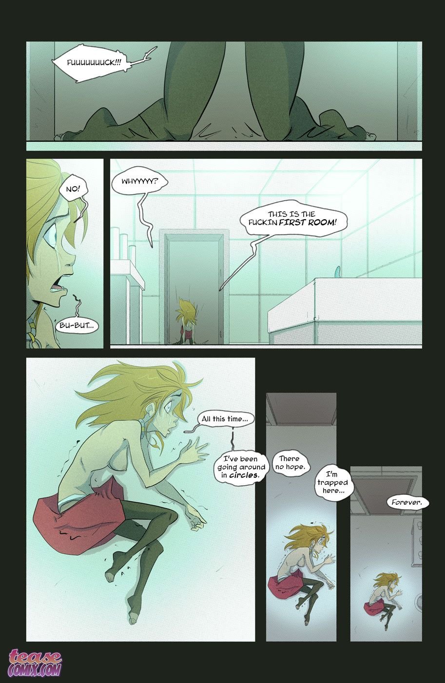 White Night (Supergirl) [Tease Comix] 1 . White Night - Chapter 1 (Supergirl) [Tease Comix] – page 20