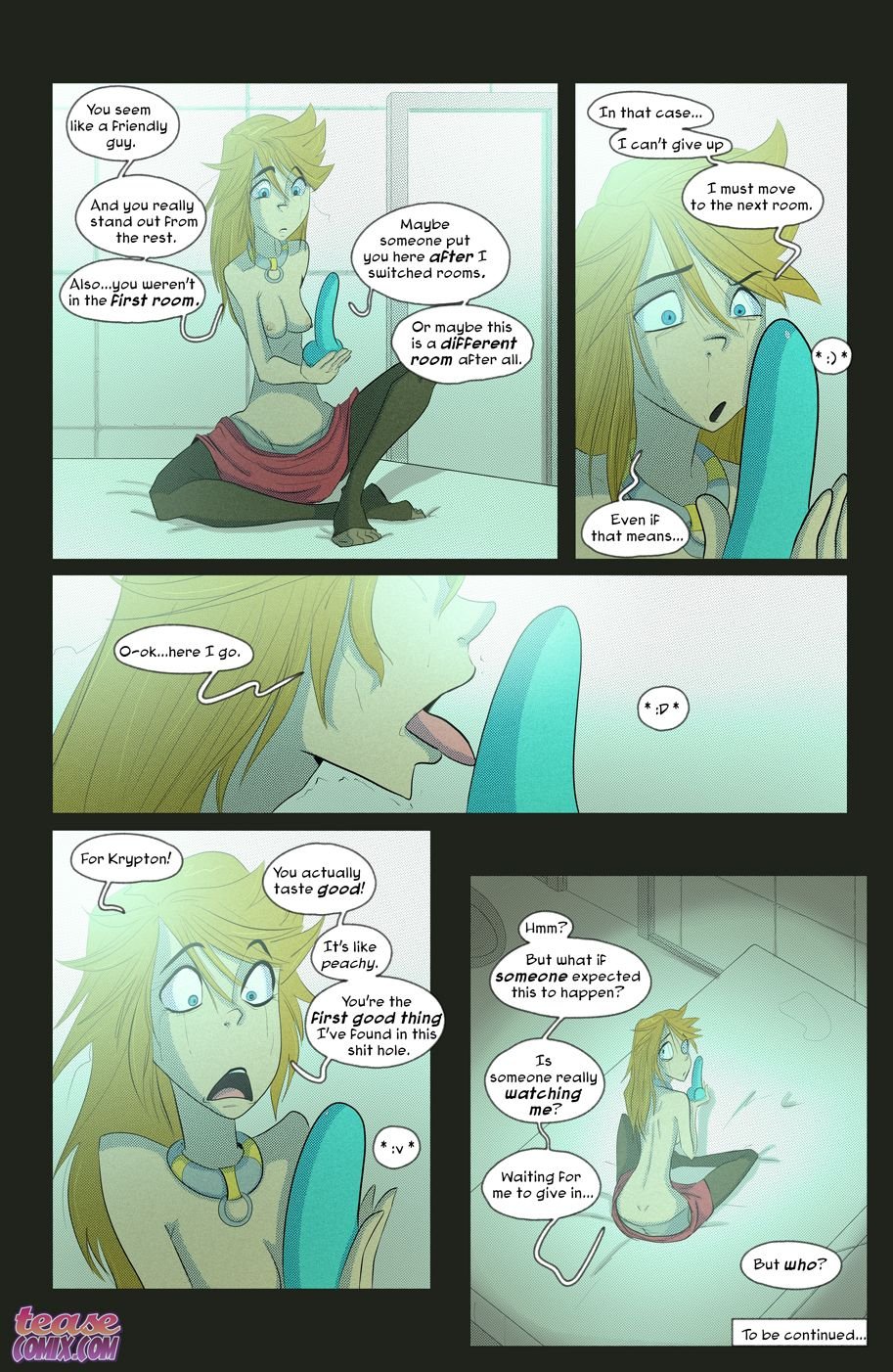 White Night (Supergirl) [Tease Comix] 1 . White Night - Chapter 1 (Supergirl) [Tease Comix] – page 23