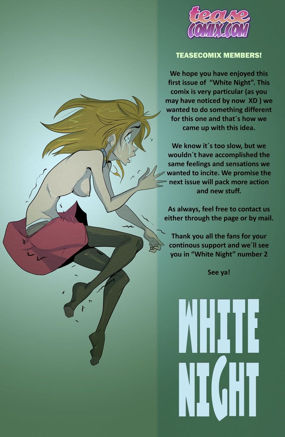 White Night (Supergirl) [Tease Comix] 1 . White Night - Chapter 1 (Supergirl) [Tease Comix] – page 24