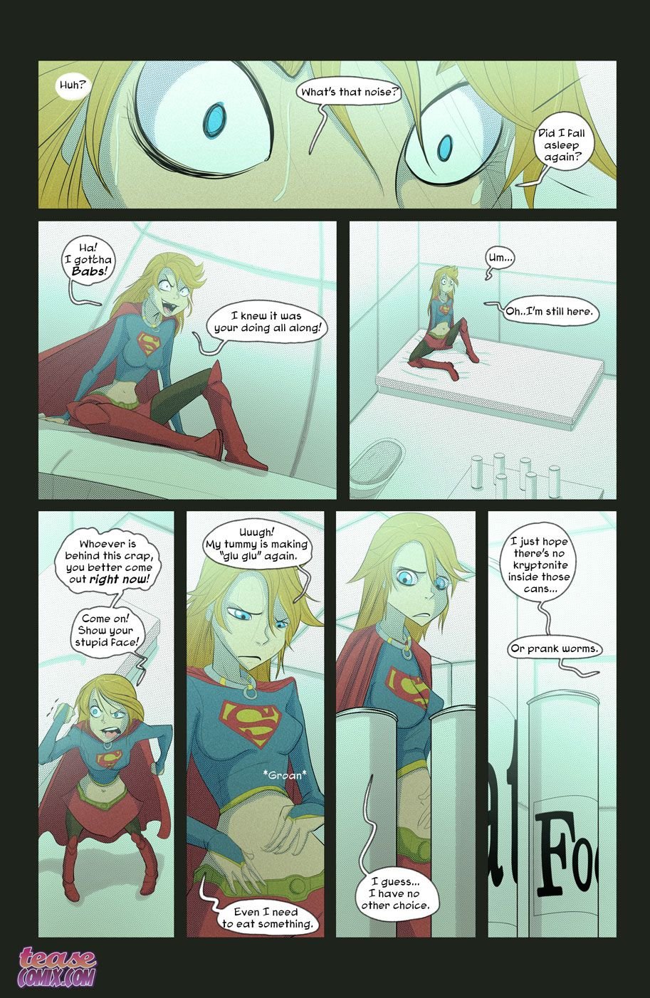 White Night (Supergirl) [Tease Comix] 1 . White Night - Chapter 1 (Supergirl) [Tease Comix] – page 5