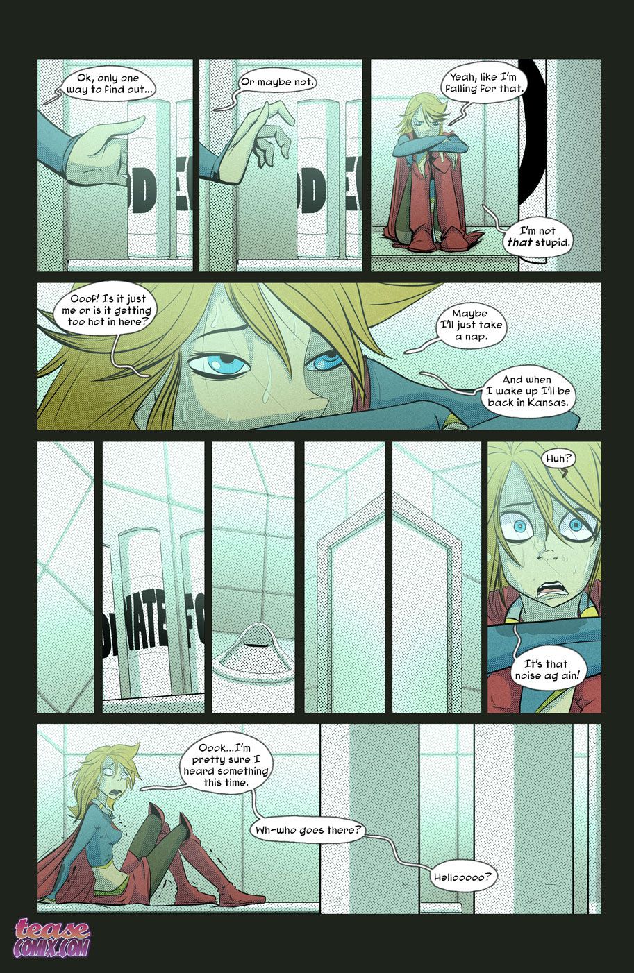 White Night (Supergirl) [Tease Comix] 1 . White Night - Chapter 1 (Supergirl) [Tease Comix] – page 6