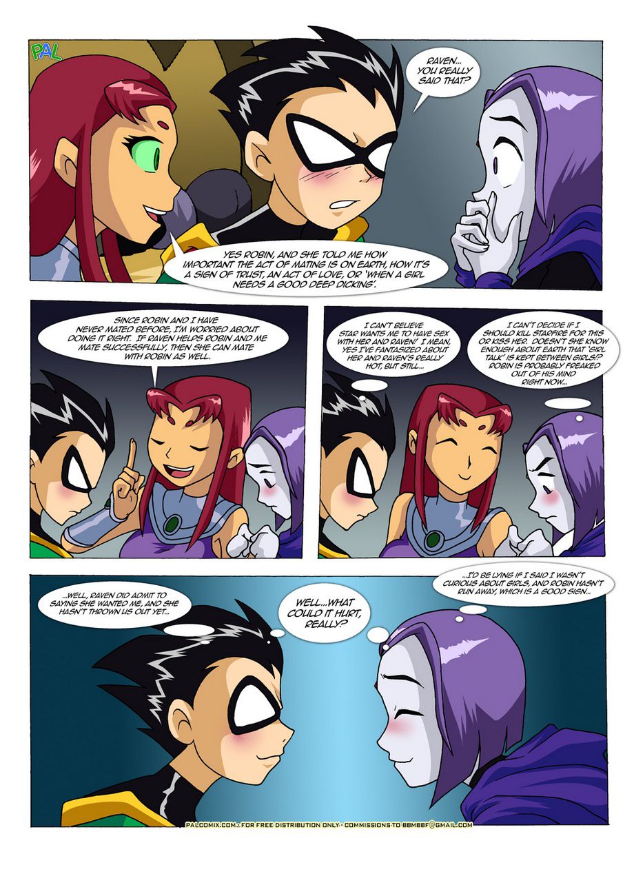 Culture Shock (Teen Titans) [Palcomix] 1 . Culture Shock - Chapter 1 (Teen Titans) [Palcomix] – page 7