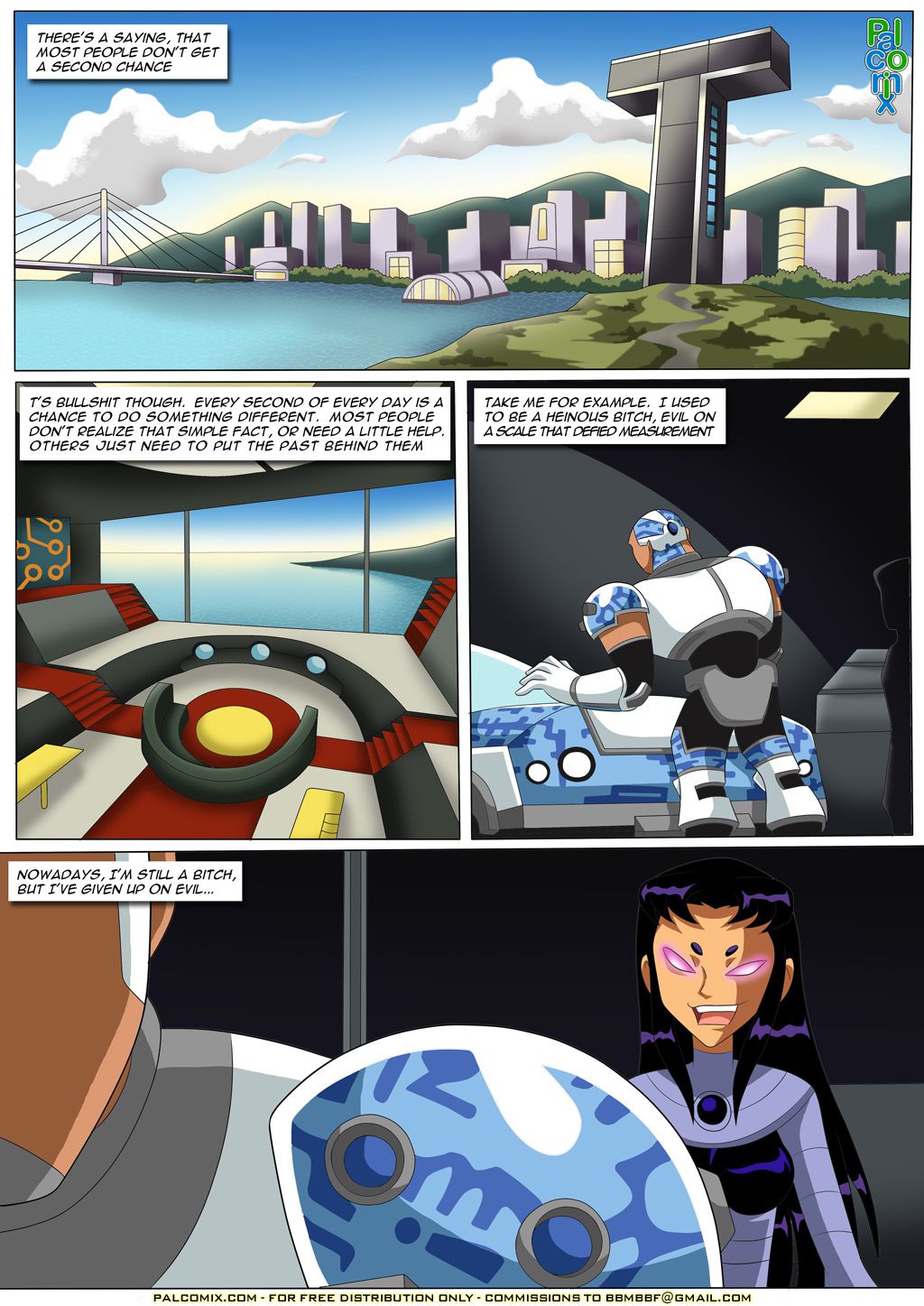 Second Chance (Teen Titans) [Palcomix] 1 . Second Chance - Chapter 1 (Teen Titans) [Palcomix] – page 2