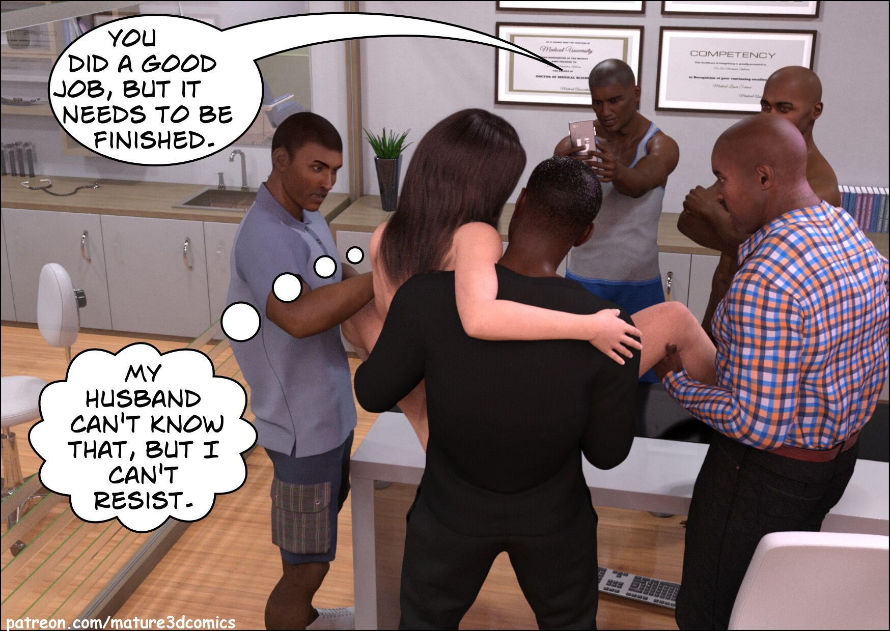 Twisted Nurse [Mature3DComics] 1 . Twisted Nurse - Chapter 1 [Mature3DComics] – page 37