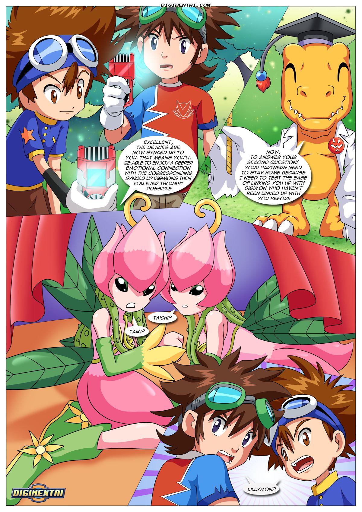 Digtal Lovero (Digimon) [Palcomix] 1 . Digtal Lovero - Chapter 1 (Digimon) [Palcomix] – page 3