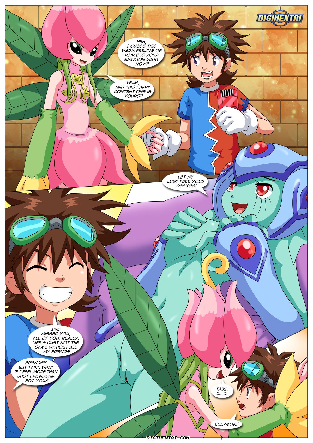 Digtal Lovero (Digimon) [Palcomix] 1 . Digtal Lovero - Chapter 1 (Digimon) [Palcomix] – page 8