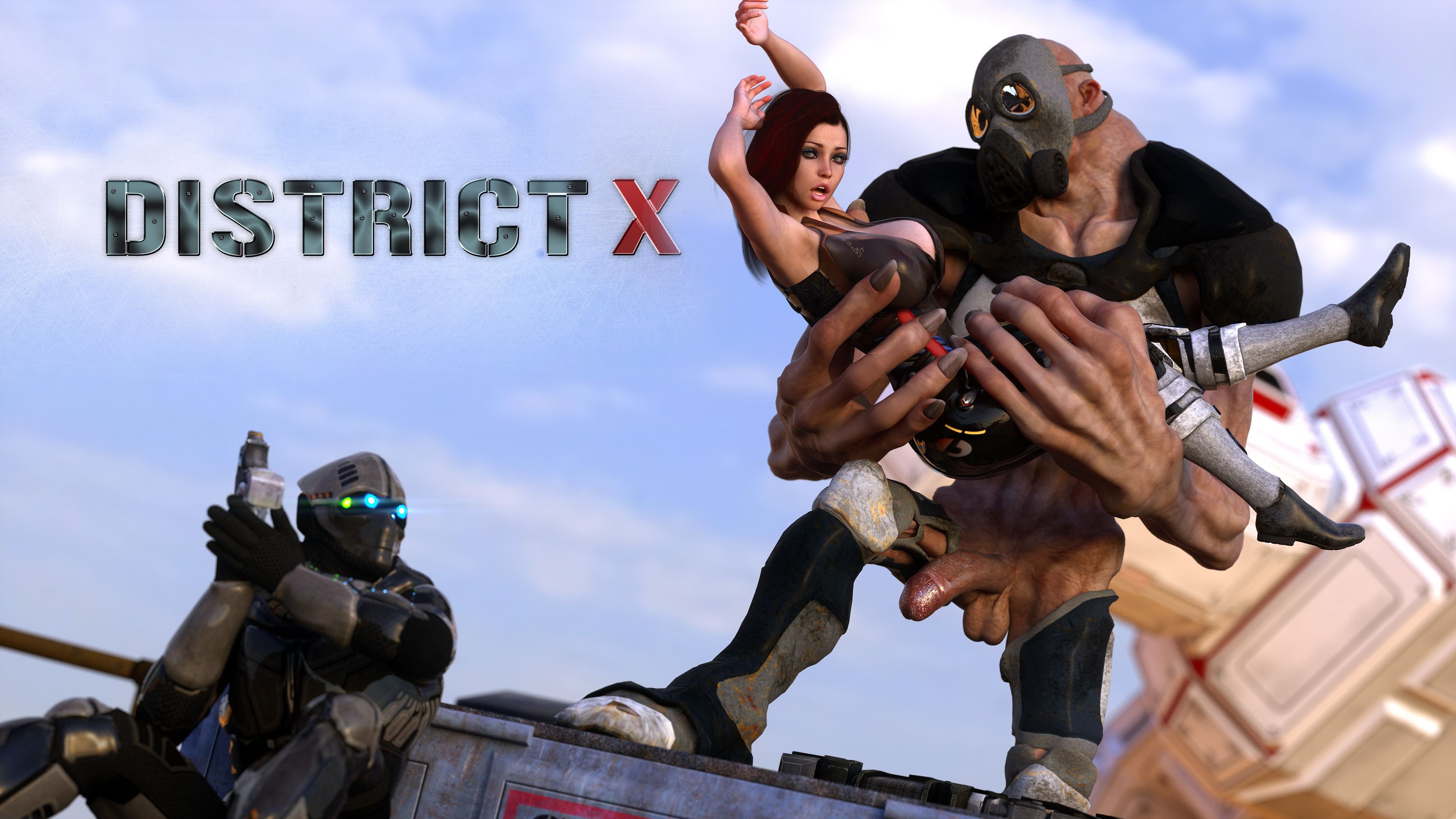District X [3DXArt] 1 . District X - Chapter 1 [3DXArt] – page 1
