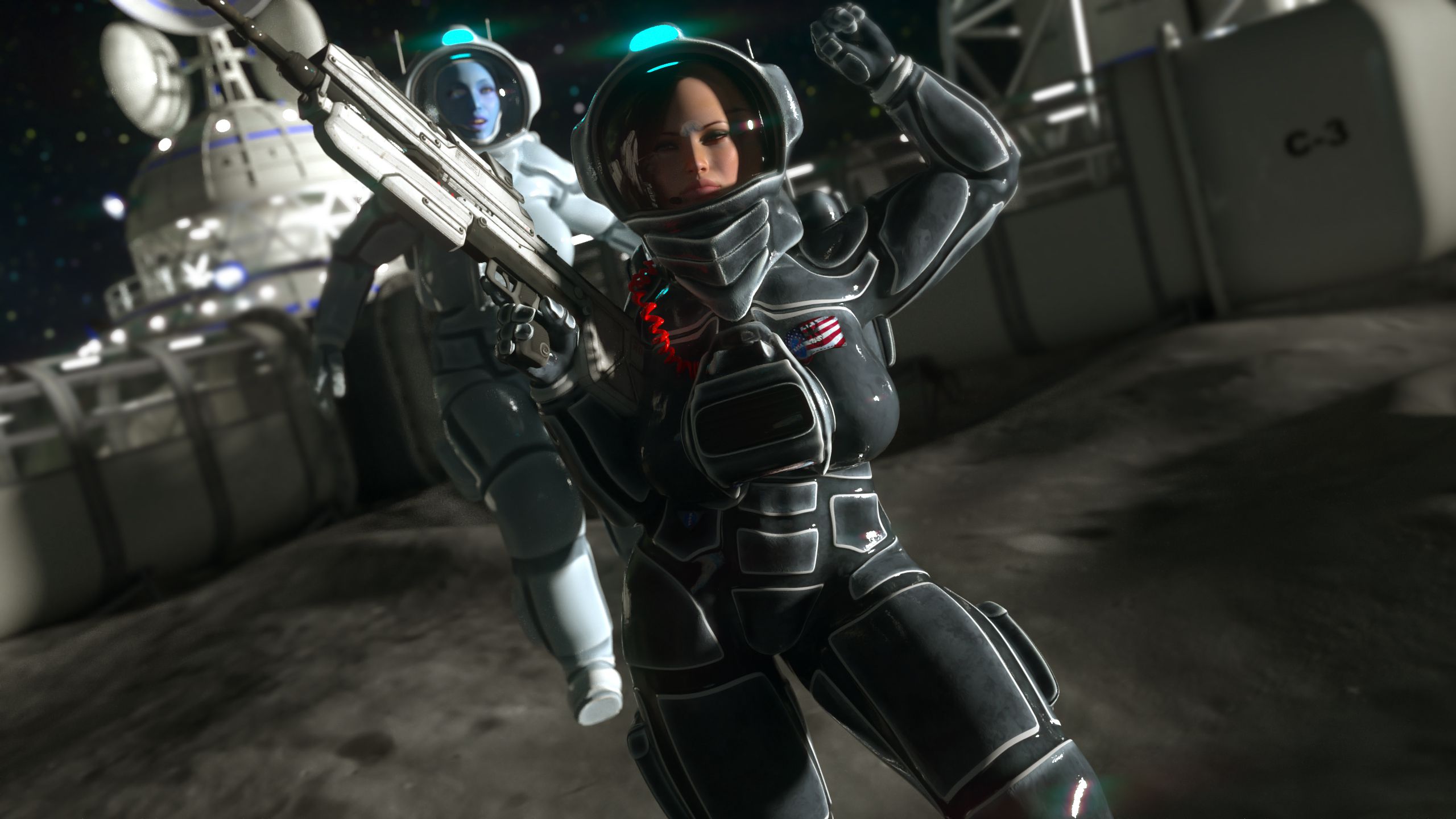Aeon X – Lunar Harvest (Mass Effect) [3DXArt] 1 . Aeon X – Lunar Harvest - Chapter 1 (Mass Effect) [3DXArt] – page 12