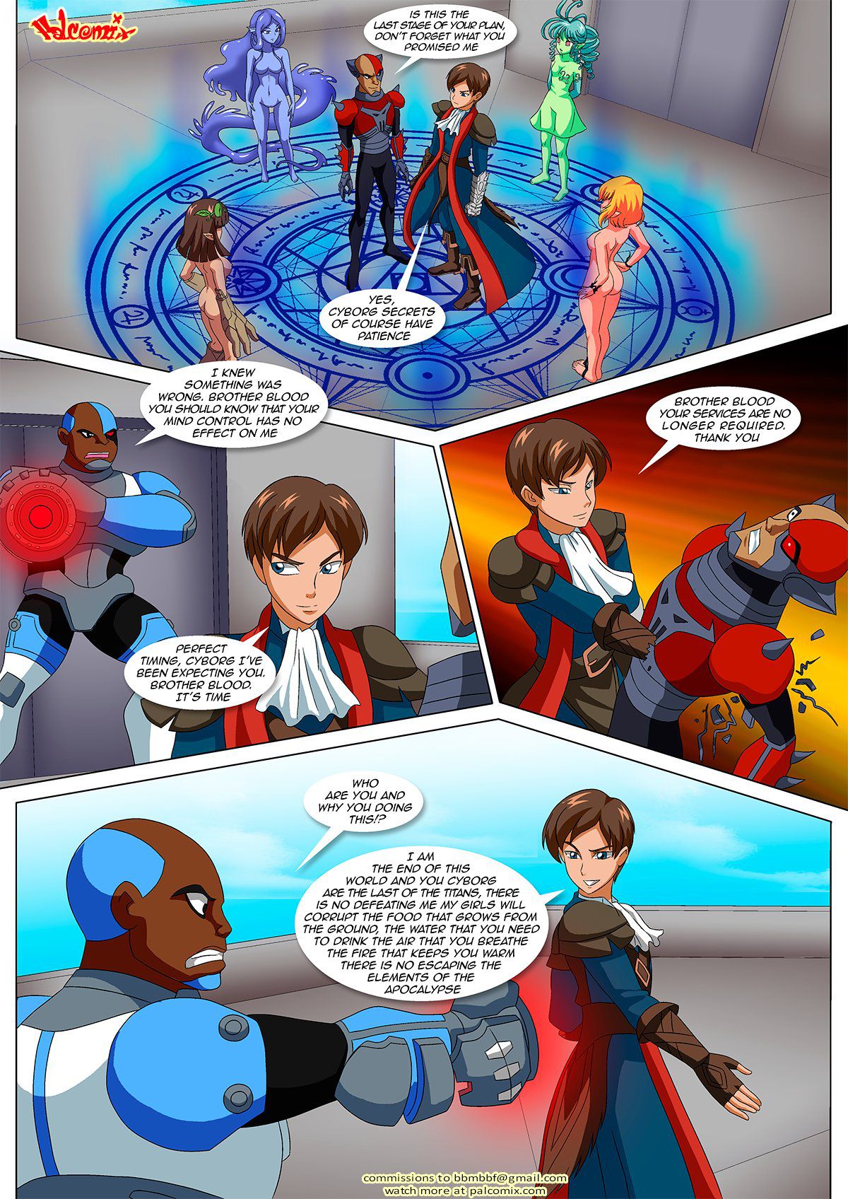 Raven’s Lust (Teen Titans) [Palcomix] 1 . Raven's Lust - Chapter 1 (Teen Titans) [Palcomix] – page 16