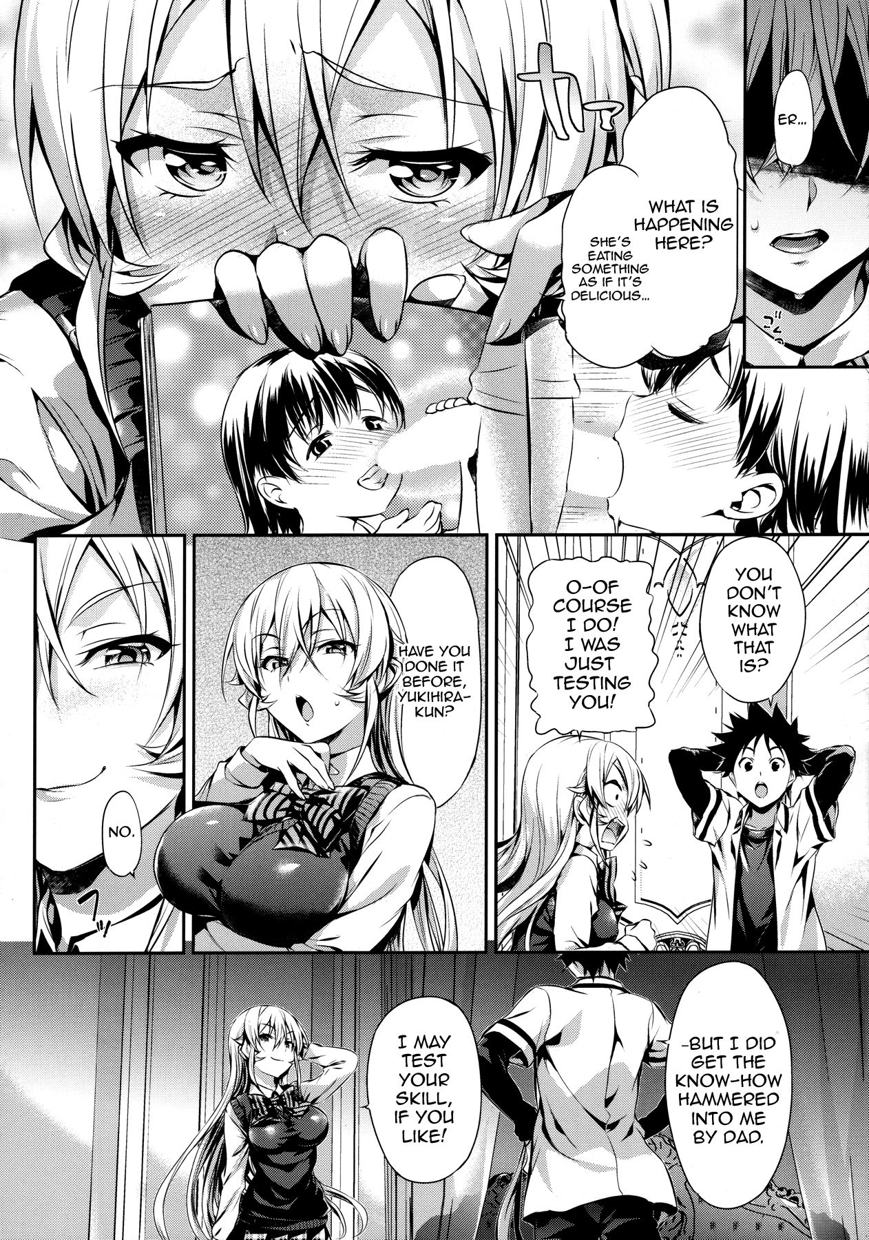 Erina-sama’s Love Laboratory (Food Wars! Shokugeki no Soma) [Hisasi] 1 . Erina-sama's Love Laboratory - Chapter 1 (Food Wars! Shokugeki no Soma) [Hisasi] – page 5