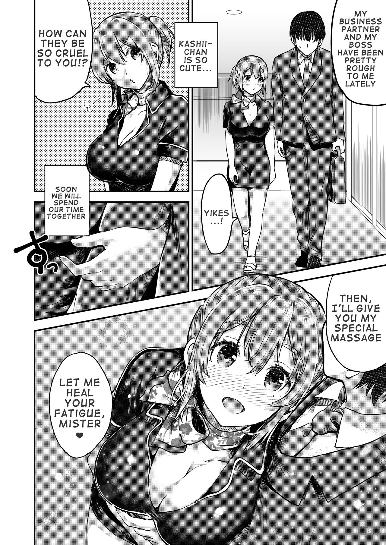 Close Contact With A 148cm, Big-Boobed &amp; Bra-less Therapist [Otabe Sakura] 1 . Close Contact With A 148cm, Big-Boobed & Bra-less Therapist - Chapter 1 [Otabe Sakura] – page 3