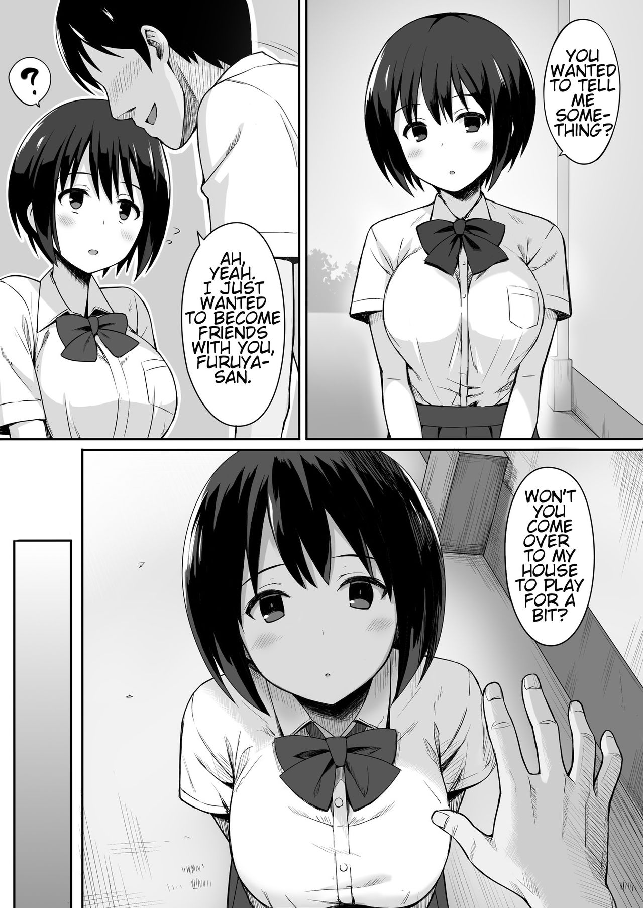 The Story Of Turning Your Classmate Into An Onahole Through A Curse Of Obedience [Hiyori Hamster] 1 . The Story Of Turning Your Classmate Into An Onahole Through A Curse Of Obedience - Chapter 1 [Hiyori Hamster] – page 5