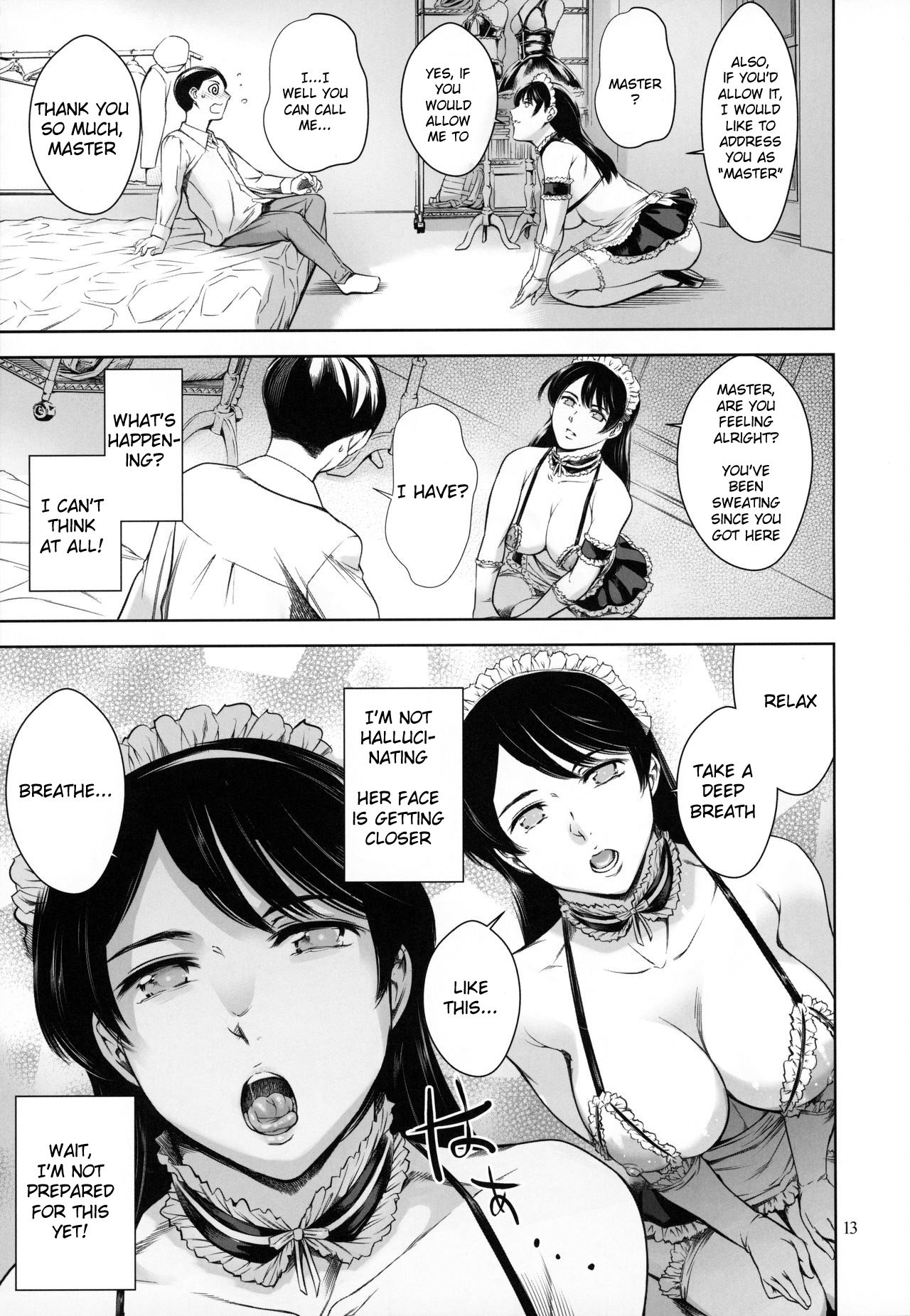 Uchi no Maid [Maguro Teikoku] 1 . Uchi no Maid - Chapter 1 [Maguro Teikoku] – page 13