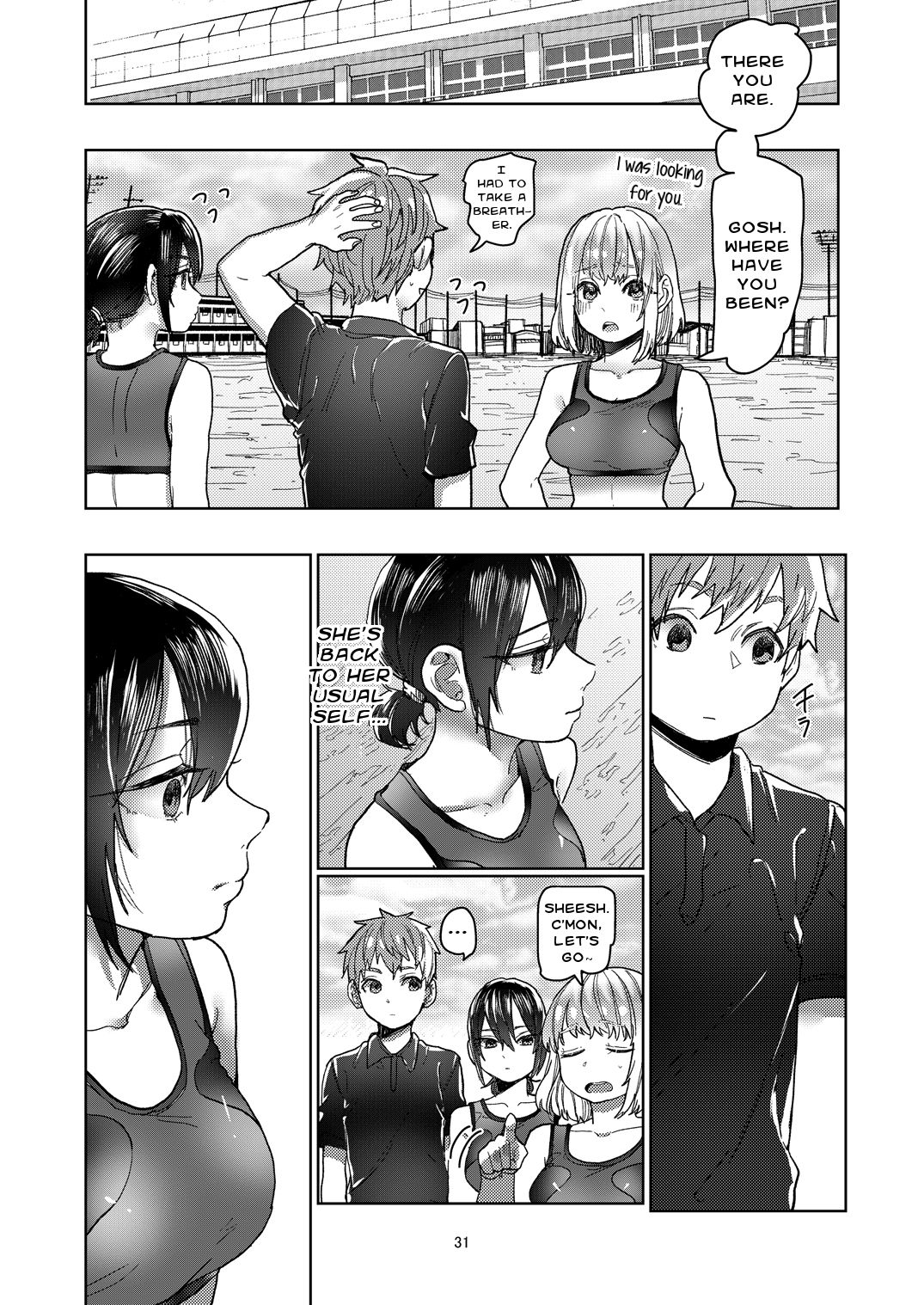 My Track And Field Girlfriend Is Cool And Sometimes Hot [Nozawa Yukiko] 1 . My Track And Field Girlfriend Is Cool And Sometimes Hot - Chapter 1 [Nozawa Yukiko] – page 31